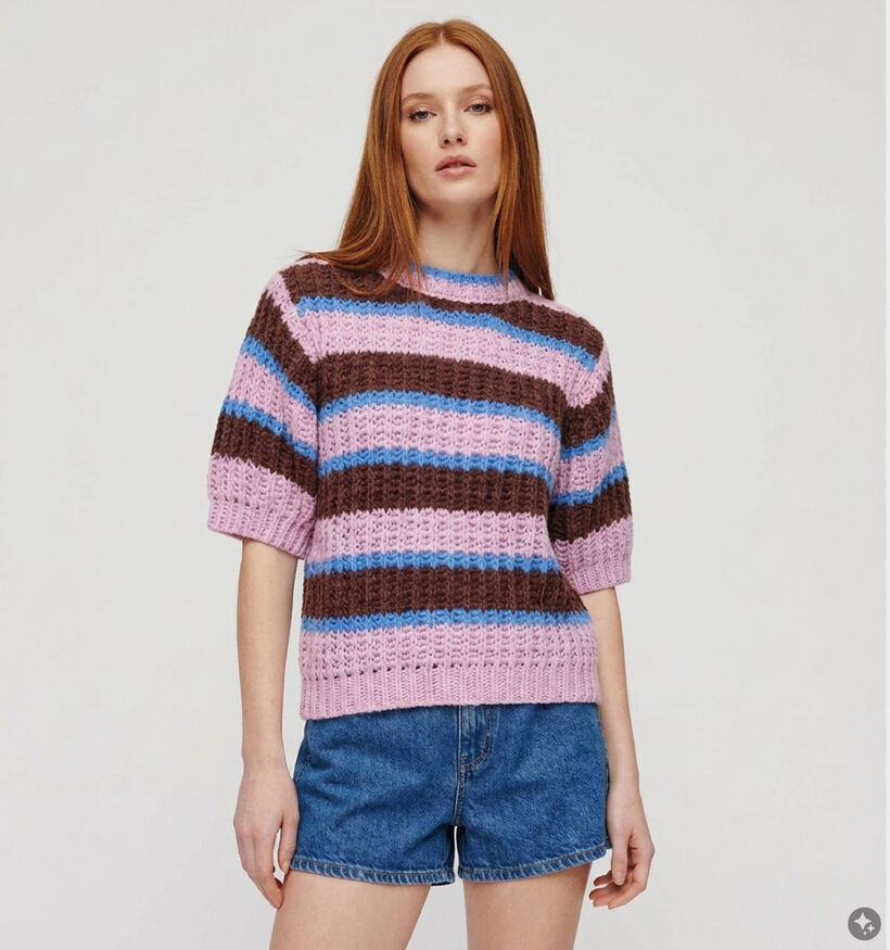 Sisters Point Krissy Pull en Rose pour femmes (380825)