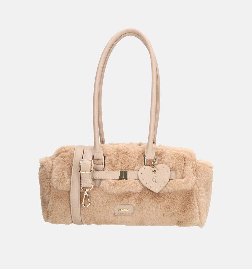 Charm London Stockholm Sac &agrave; bandouli&egrave;re en Beige pour femmes (380960)