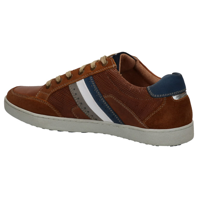 Australian Lombardo Chaussures à lacets en Cognac en cuir (272444)