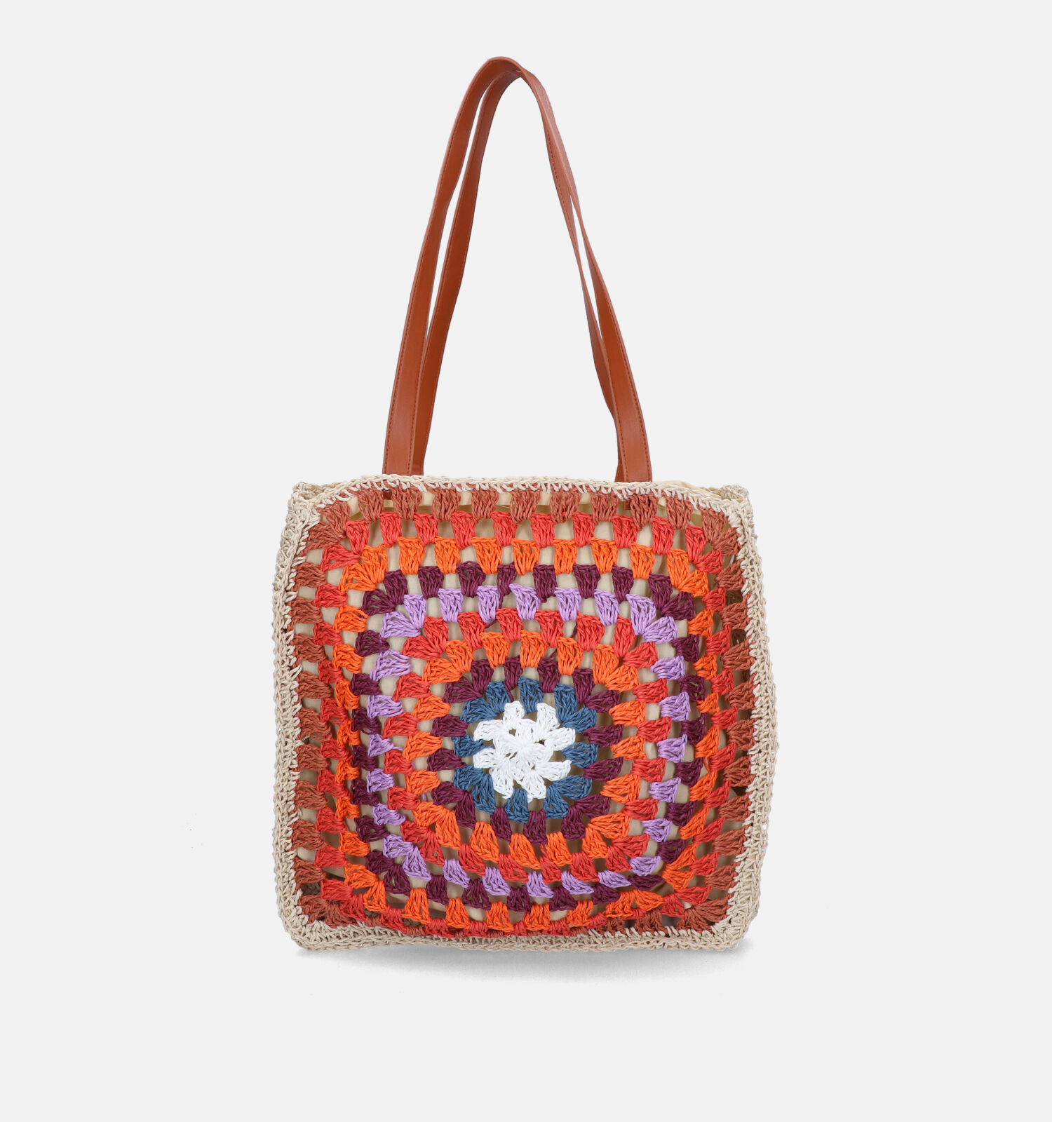 Bestini Rode Shopper tas met rits Dames Shoppers Online op TORFS.BE