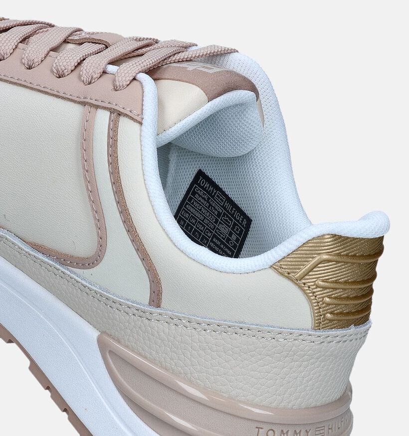 Tommy Hilfiger Casual Fashion Run Baskets en Beige pour femmes (349710) - pour semelles orthopédiques