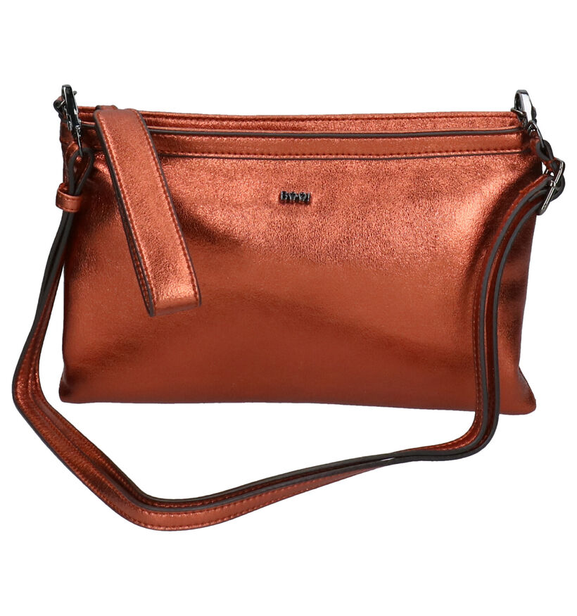 BOO! Brazzle Zilveren Crossbody Tas in kunstleer (300698)