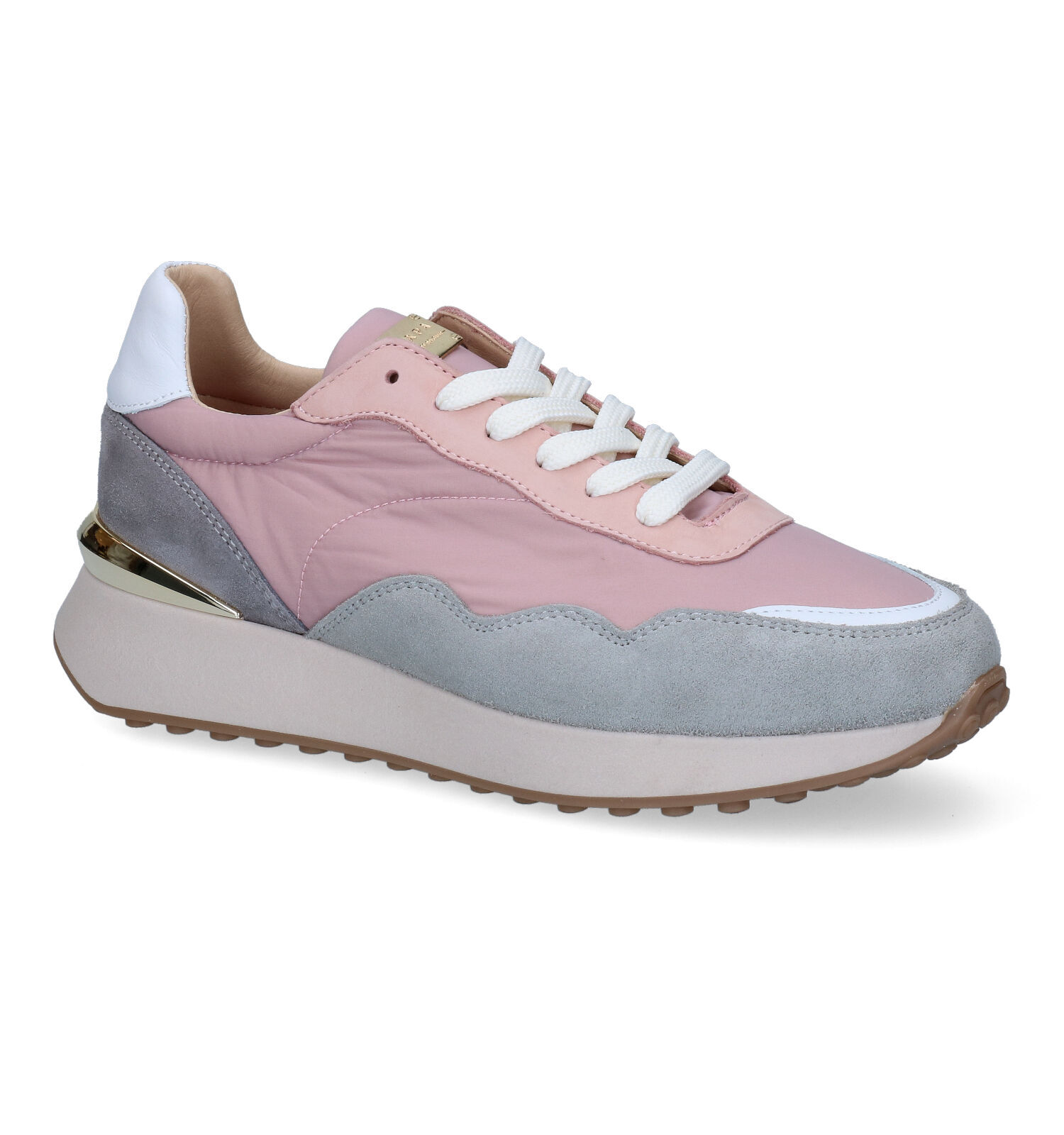 Sneakers best sale dames roze
