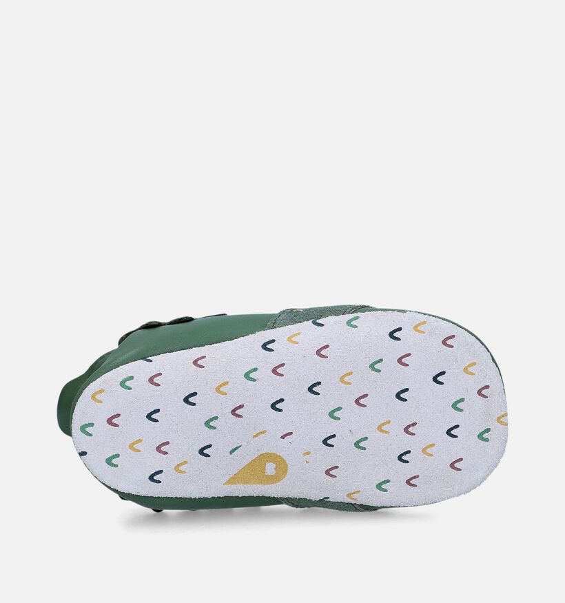 Bobux Snap Chaussons en Vert pour garçons, filles (330699)