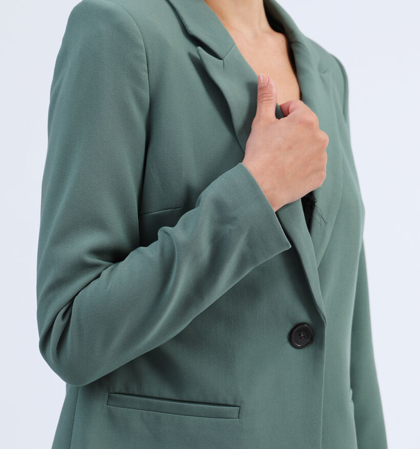 Vero Moda Sandy Blazer taillé en vert pour femmes (328959)