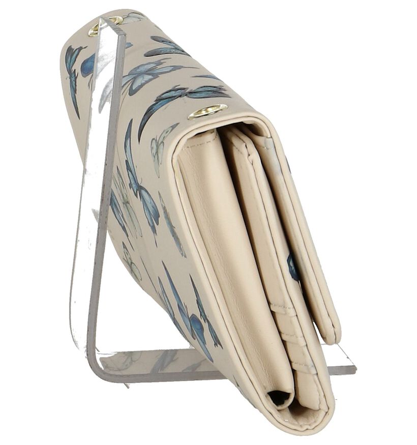Shagwear Pochette en Beige clair en simili cuir (232857)