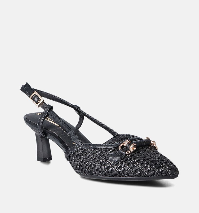 Tamaris Escarpins slingback en Noir pour femmes (354326)