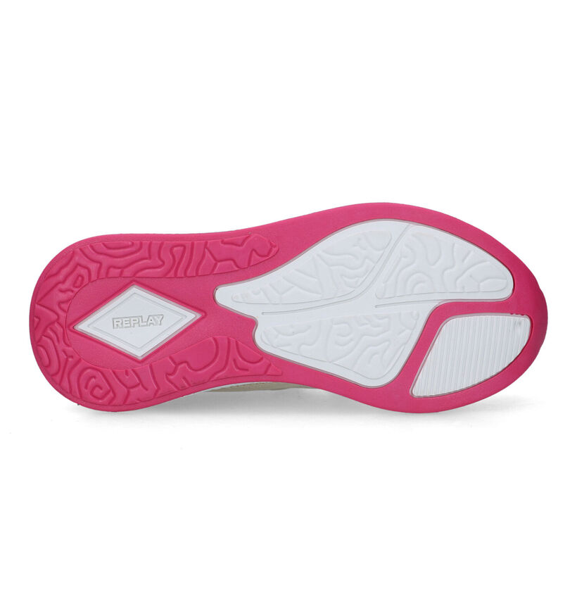 Replay Maze Beige Sneakers voor meisjes (321043)