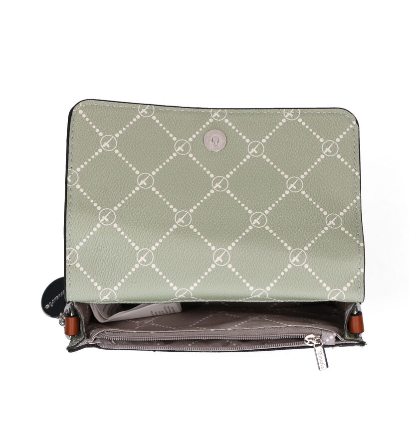 Tamaris Anastasia Taupe Crossbody Tas in kunstleer (313005)