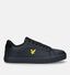 Lyle & Scott Whitburn Zwarte Sneakers voor heren (340470) - geschikt voor steunzolen