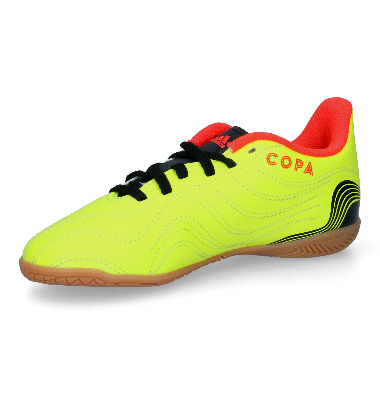 adidas Copa Sense Gele Voetbalschoenen Meisjes Jongens