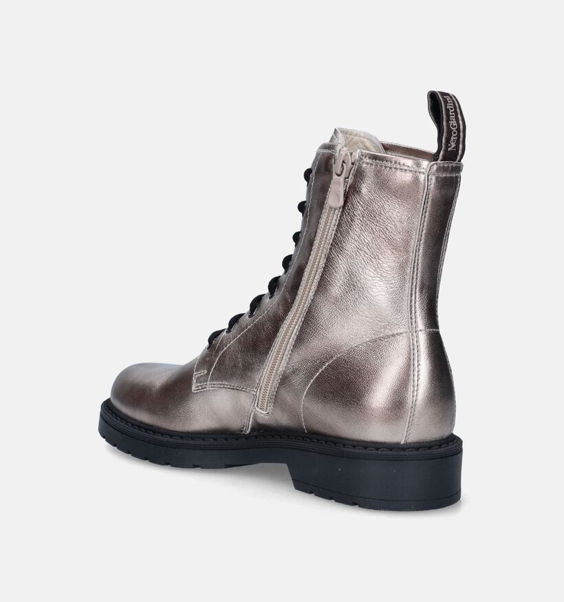 NeroGiardini Boots à lacets en Or pour femmes (347572) - pour semelles orthopédiques