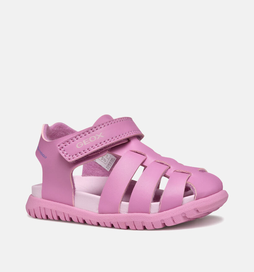 Geox Fusbetto Sandales pour bébé en Rose pour filles (356406)