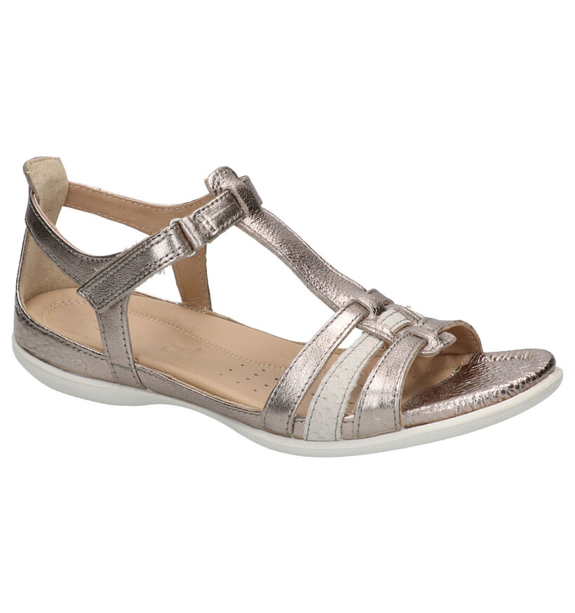 ECCO Flash Zwarte Sandalen in leer (287286)
