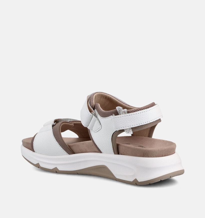 Gabor Witte Sandalen voor Steunzolen voor dames (368400) - geschikt voor steunzolen