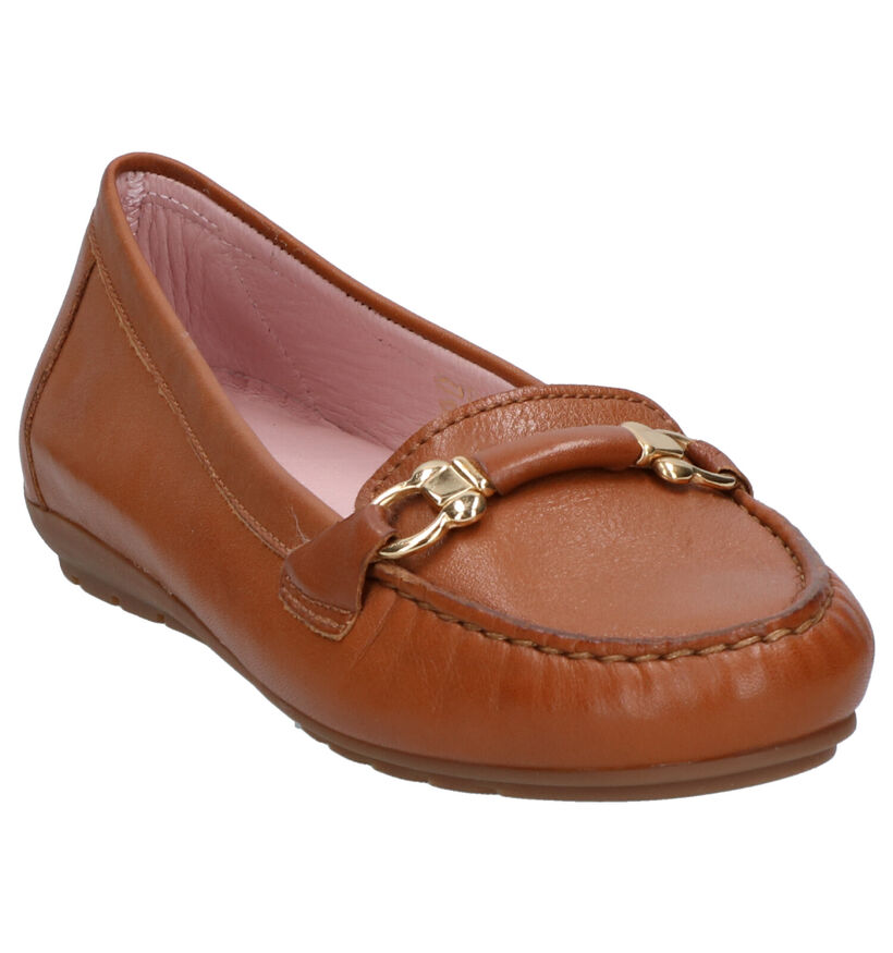 River Woods Ava Cognac Mocassins in leer (271175)