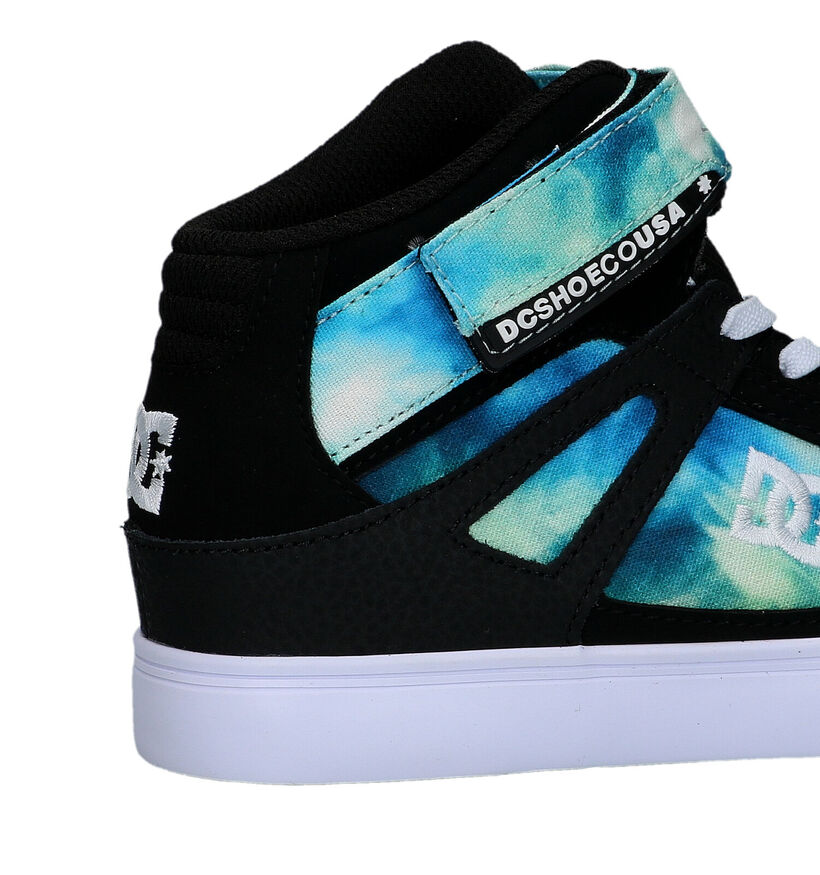 DC Shoes Pure High Top Blauwe Sneakers voor jongens (334931)