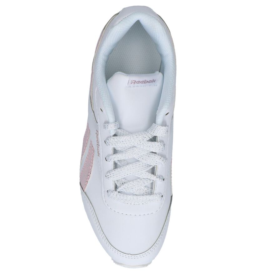 Witte Sneakers Reebok Royal CL Jog in imitatieleer (221690)