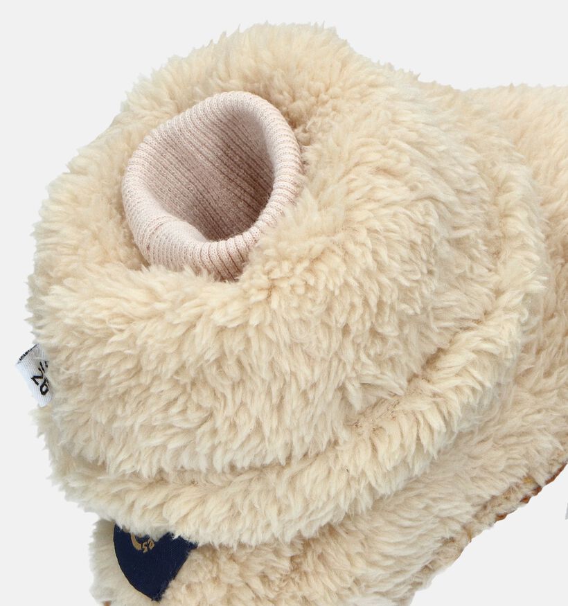 STONES and BONES Cozy Pantoufles en Beige pour filles, garçons (345833)