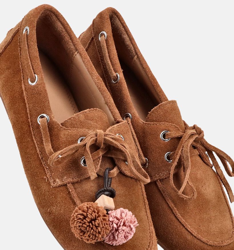 Laurent David Cognac Bootschoenen voor dames (373663)