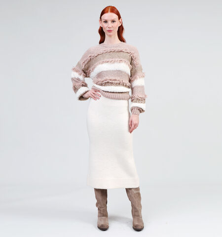 Vero Moda Jupes Beige
