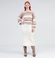 Vero Moda Phillis Beige Gebreide rok voor dames (344057)