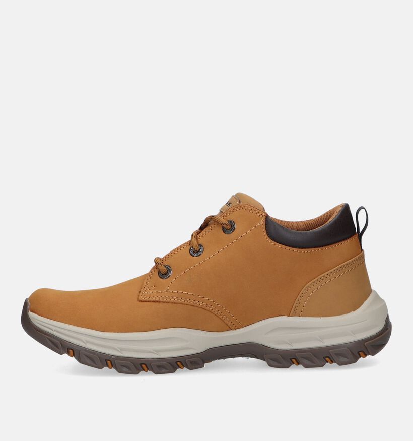 Skechers Knowlson Ramhurst Relaxed Fit Bottines en Naturel pour hommes (327874)