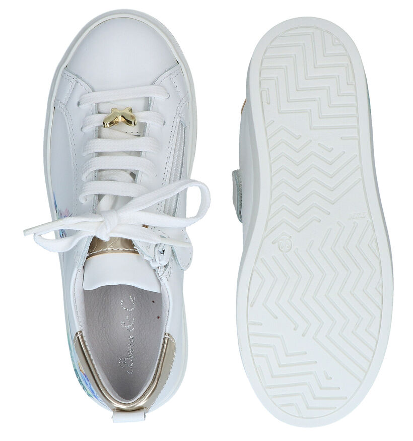 Bana & Co Chaussures basses en Blanc en cuir (286686)