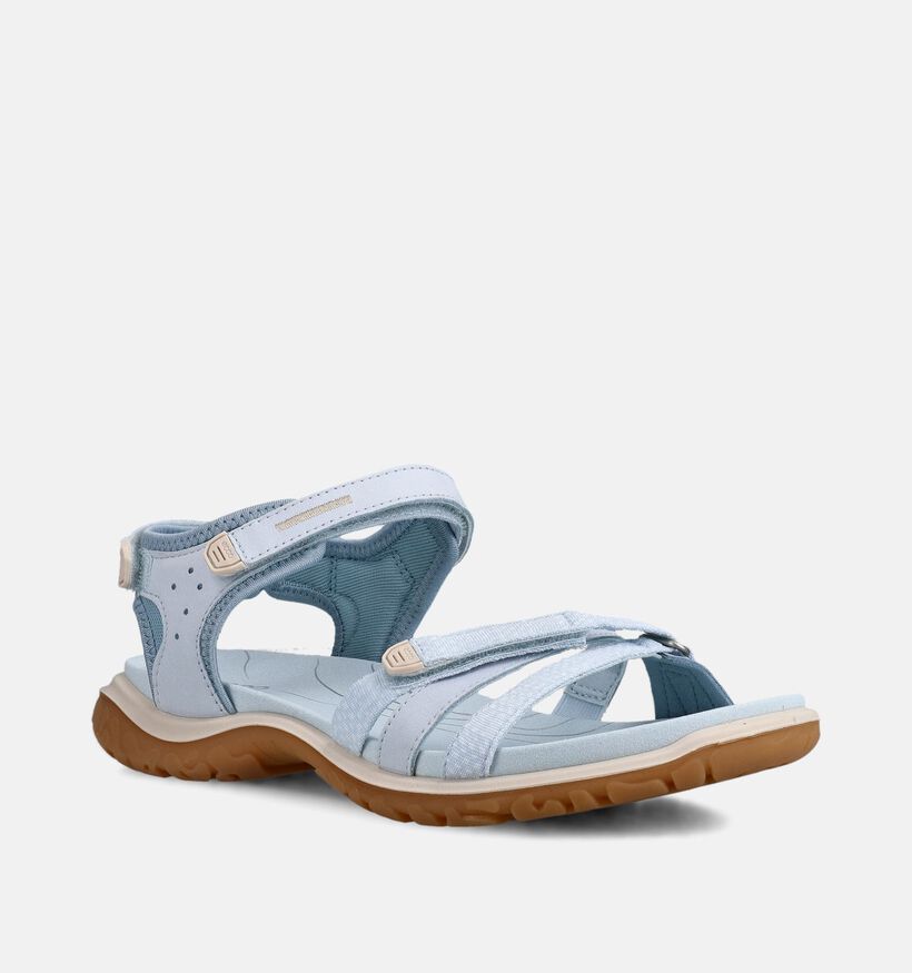 Offroad Sandales plates en Bleu clair pour femmes (369783)