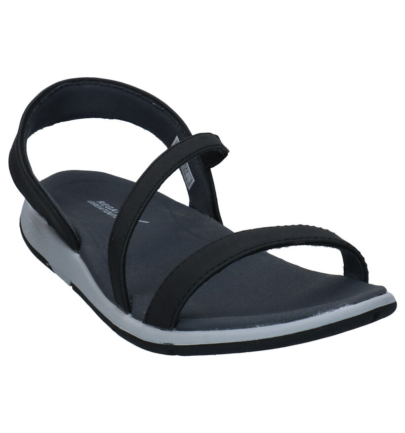 Regatta Lady Santa Zwarte Sandalen in kunstleer (287123)