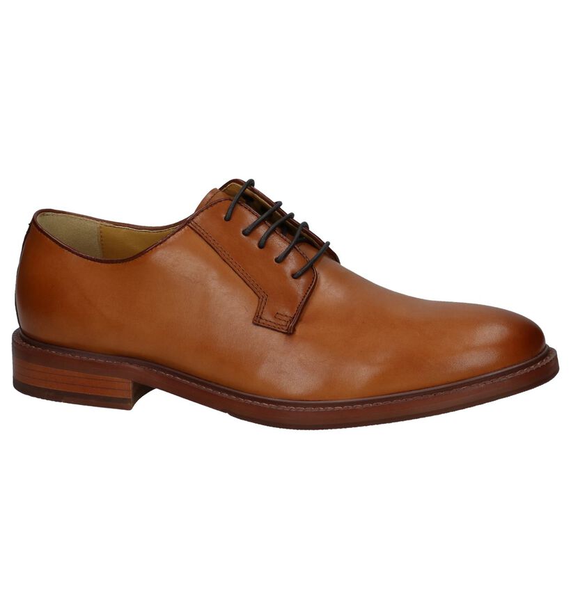 Steptronic Banbury Cognac Geklede Veterschoenen in leer (259268)