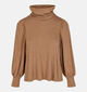 Minuit Douze Elycia Bruine T-shirt met Lange Mouwen voor dames (381866)