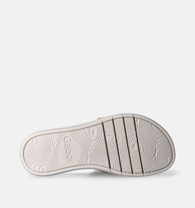 Gabor Best Fitting Nu-pieds en Écru pour femmes (355767)