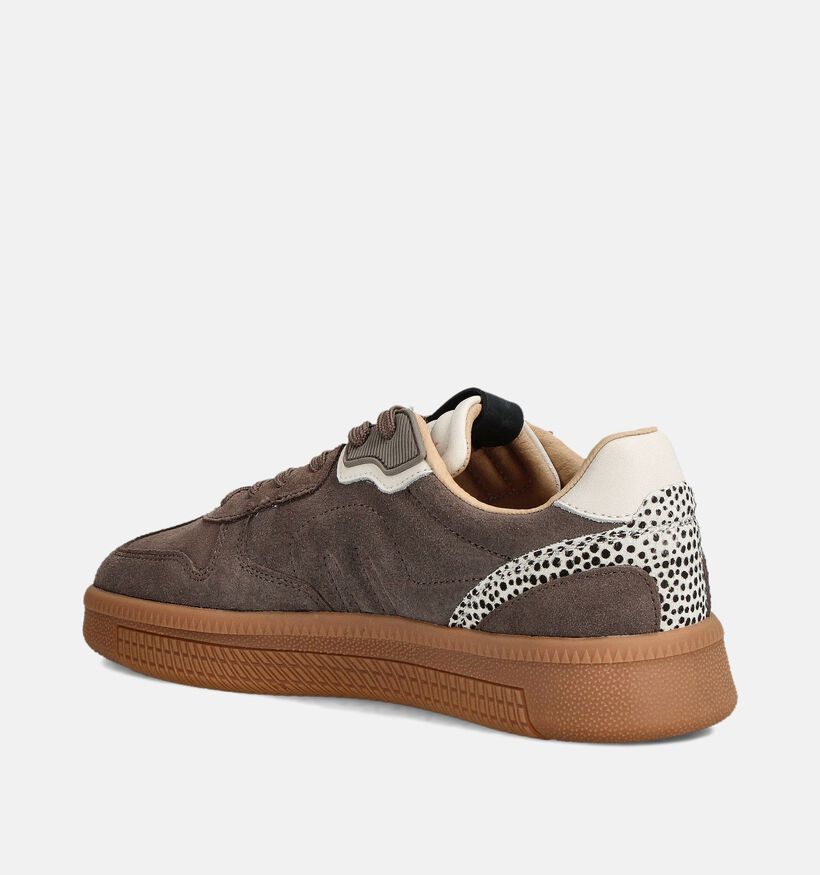Maruti Yale Bruine Sneakers voor dames (360823) - geschikt voor steunzolen