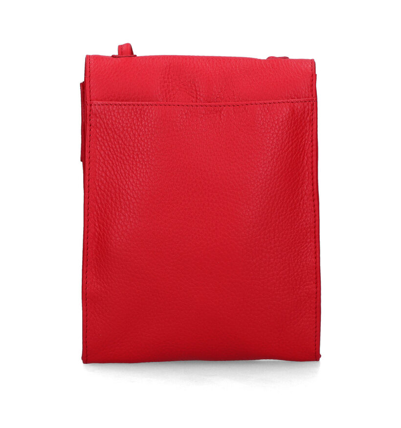 Crinkles Sac porté croisé en Rouge pour femmes (325000)