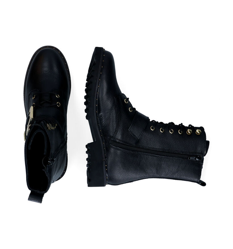 Tango Bee Zwarte Boots in leer (294638)