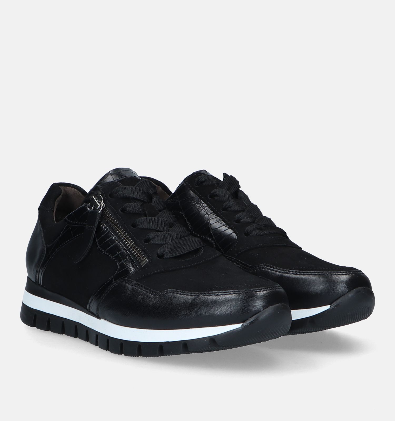 Gabor OptiFit Zwarte Sneakers Dames Sneakers Online op TORFS.BE
