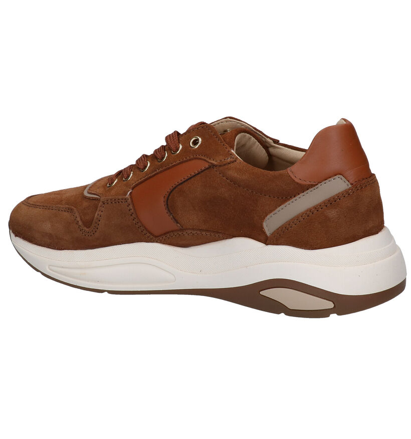 Scapa Cognac Veterschoenen voor dames (297899) - geschikt voor steunzolen