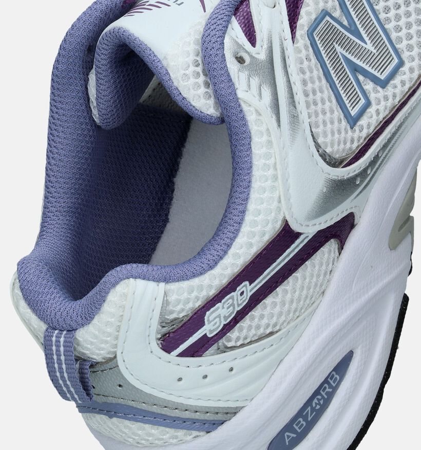 New Balance 530 Baskets en Noir pour femmes (359068) - pour semelles orthopédiques