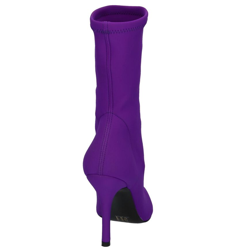 Via Limone Bottes basses en Rouge en textile (229975)