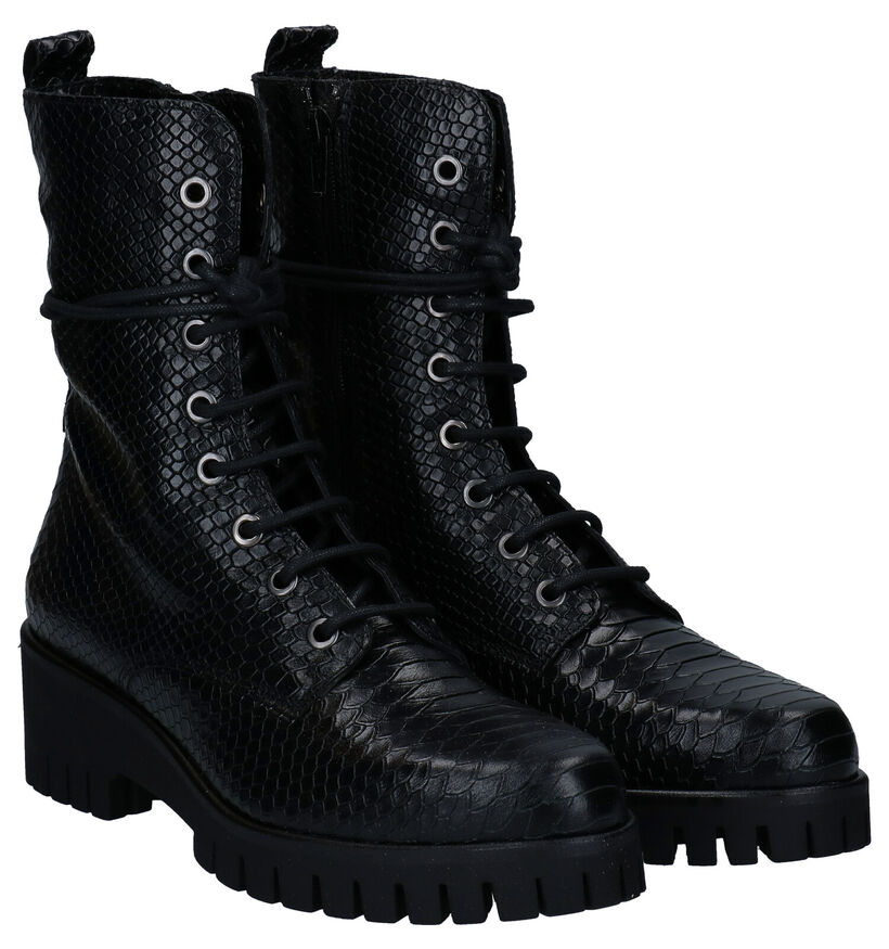 Sweet Lemon Damia Bottines en Noir en cuir (288505)