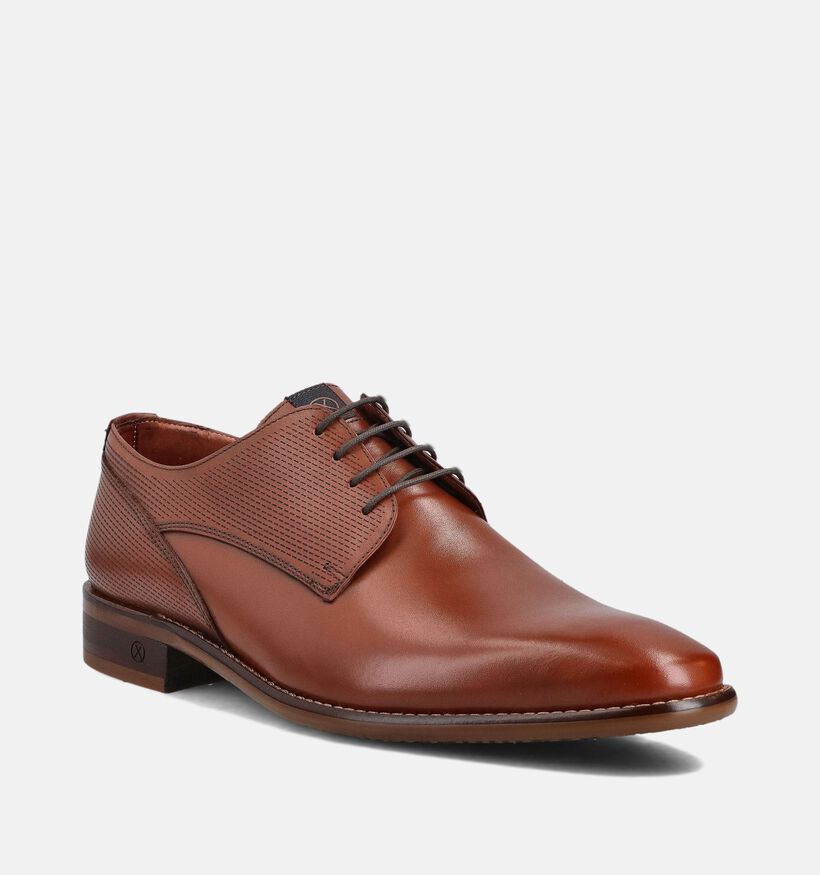 Ambiorix Gabriello Cognac Geklede Veterschoenen voor heren (372867)
