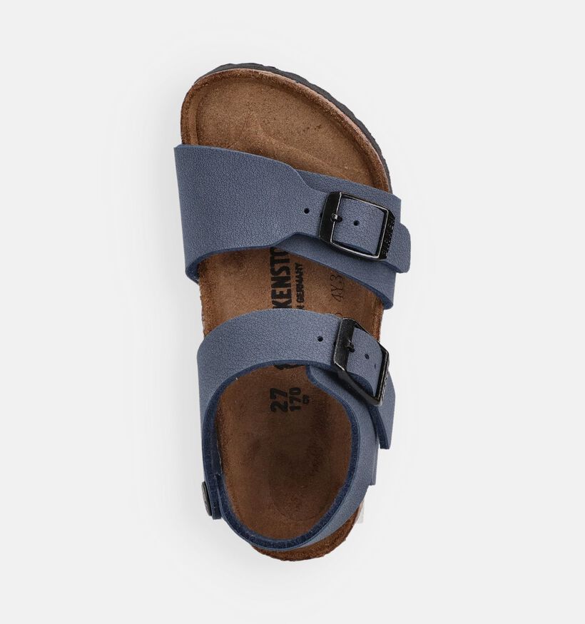 Birkenstock New York Blauwe Sandalen voor jongens, meisjes (368288)