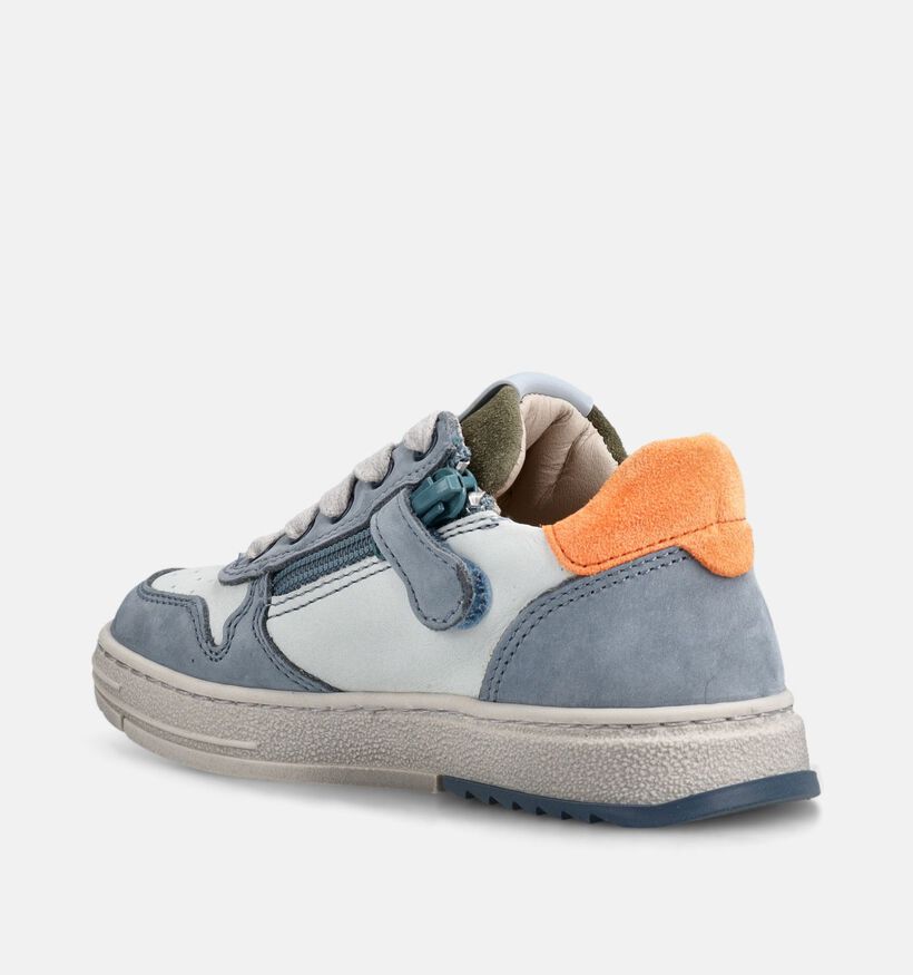 STONES and BONES Blauwe Hoge Sneakers voor jongens (373744) - geschikt voor steunzolen