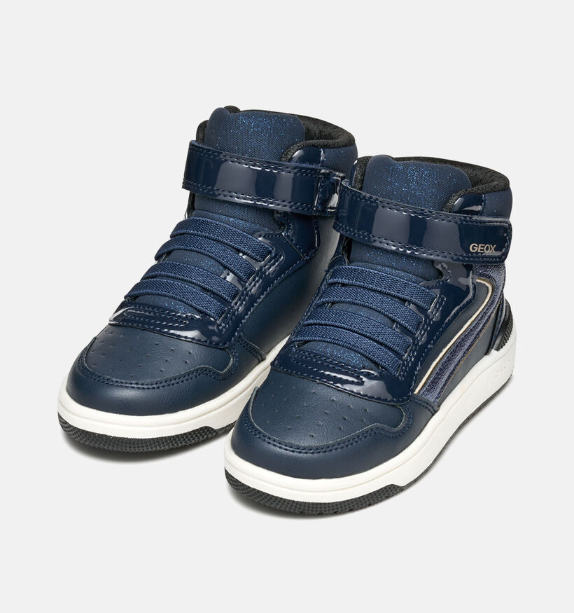 Geox Washiba Donkerblauwe Hoge Schoenen voor meisjes (360341) - geschikt voor steunzolen