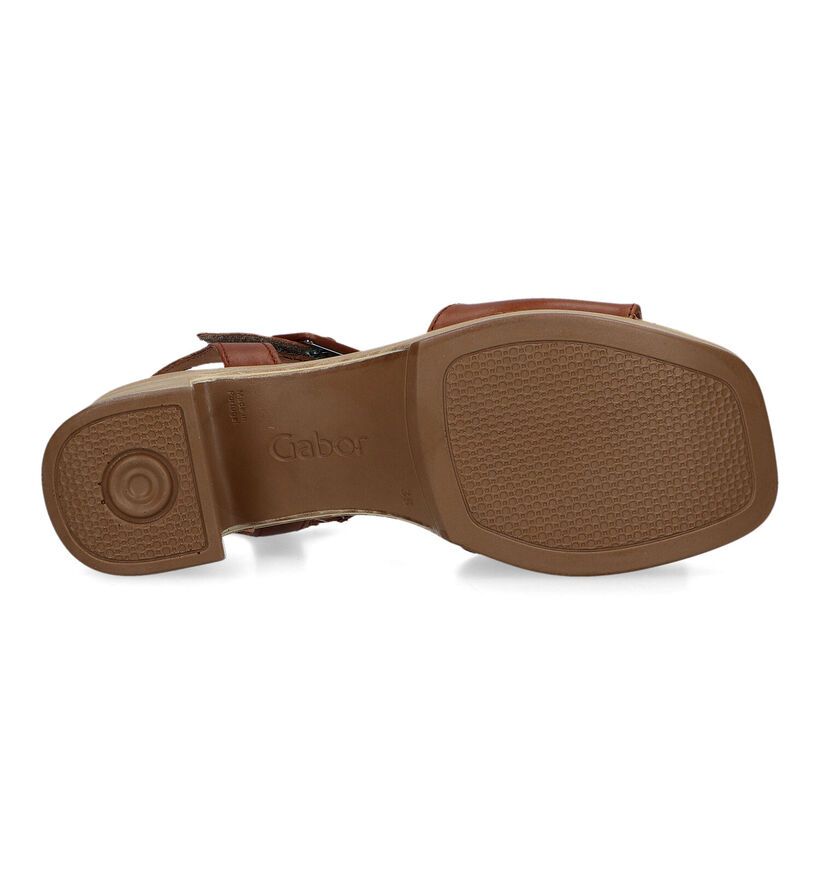 Gabor Comfort Sandales en Cognac pour femmes (323359)