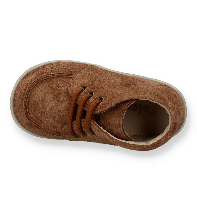 Falcotto Ostrit Chaussures pour bébé en Cognac pour filles, garçons (332185) - pour semelles orthopédiques