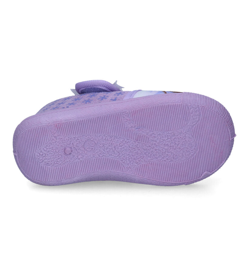 Frozen Pantoufles fermées en Violet pour filles (313631)