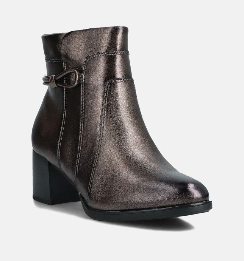 Jana Bottines à talons en Marron pour femmes (362903) - pour semelles orthopédiques