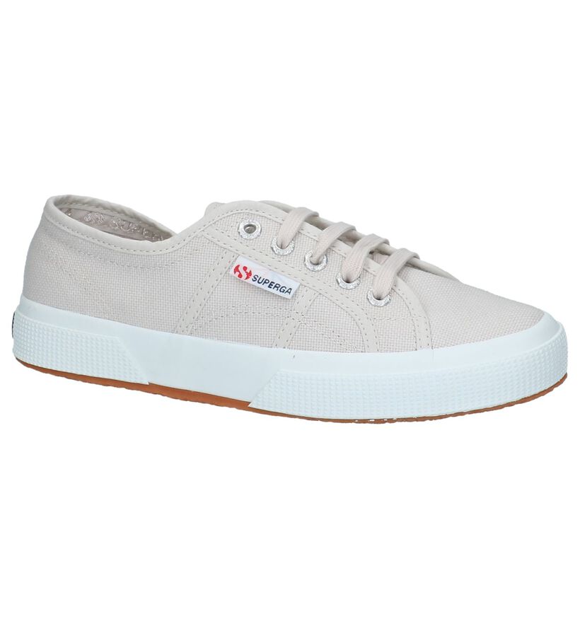 Gele Lage Sneakers Superga in stof (243137)